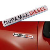 3D Chrome Emblem Badge DURAMAX DIESEL For Chevrolet Sierra GMC Silverado 2500HD