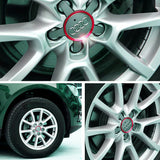 4 Pieces Alloy Car Wheel Rim Center Cap Hub Rings Decoration For Audi BMW