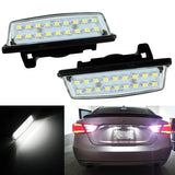 Direct Fit White LED License Plate Light Lamps For Nissan Altima Maxima Murano