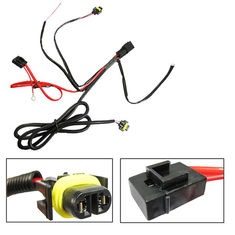 H11 880 Relay Wiring Harness Conversion Kit For Fog Light LED Bulb