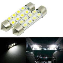 Super Bright White 8-SMD 6411 578 LED Bulb For Car Interior Dome Light or Trunk Area Light