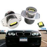 20W 7000K White BMW CREE LED Angel Eyes Ring Marker Light Bulbs E90 E91 3 Series