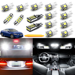 6000k White LED Interior + Backup + License Light Kit For Toyota Camry 2007-2021