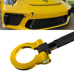 Gold Track Racing Style Aluminum Tow Hook For Porsche Carrera 911 991 2014-up