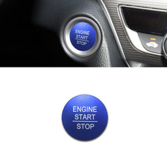 For 10th Gen Honda Accord Civic Glossy Blue Engine Start Button Moulding Cover