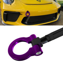 Purple Track Racing Style Aluminum Tow Hook For Porsche Carrera 911 991 2014-up