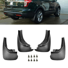 For Ford Explorer 2011-2018 Front & Rear Splash Mud Flaps Mudguards Replacement