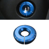 For VW Golf GTI Jetta Audi A3 A4 A6 TT Blue Ignition Keyhole Decor Cover Trim 1X