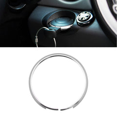 Silver Aluminum Remote Control Key Ring Rim Surrounding For Mini Cooper JCW R55 R56