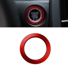 Red Engine Start Push Button Ring Cover For Honda Civic Accord 10th Fit 2021-22
