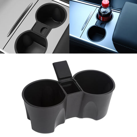 For Tesla Model 3 Y 2021-UP Water Storage Box Car Cup Holder Limiter Accessories