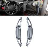 Gray Aluminum Steering Wheel Paddle Extension For Toyota Camry 18-22 Corolla