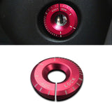 Red Engine Ignition Keyhole Ring Cap Cover For VW Golf GTI Jetta Audi A3 A4 TT