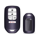 TPU Purple Black Shockproof Smart Key Fob Holder For Honda Honda CR-V CR-V FIT Civic