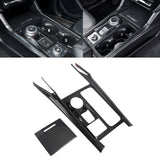 Carbon Fiber Style Center Gear Shift Box Trim Decal For Ford Explorer 2020-2023