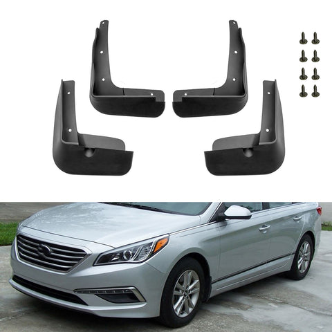 OE Fit Mud Flaps Splash Guards w/Screws For Hyundai Sonata 2015 2016 2017 Sedan