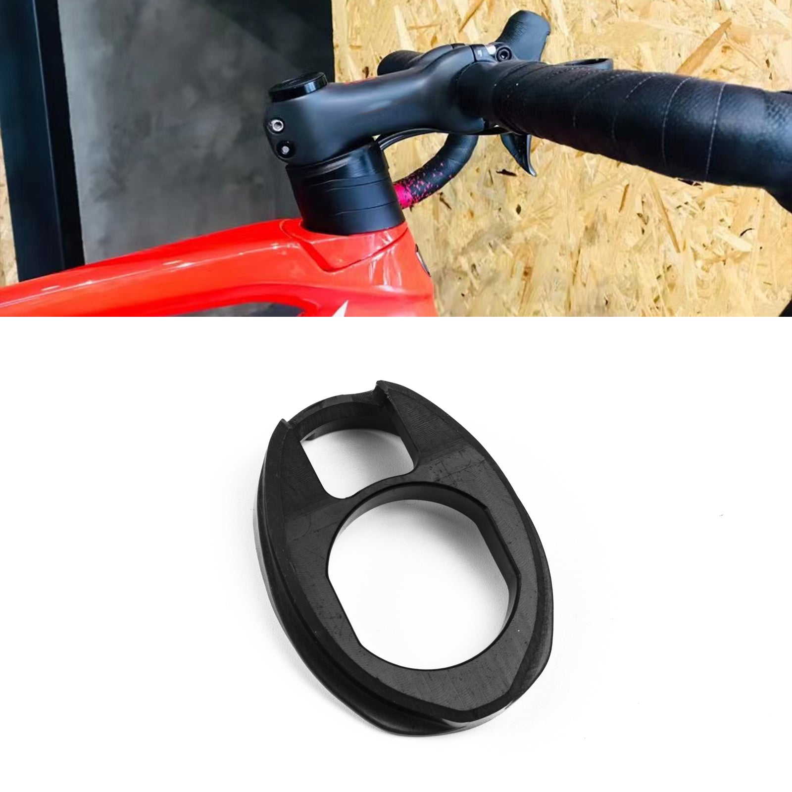Headset Stem Cone Cable Routing Adaptor Spacers Compatible with TREK E ...
