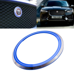 Blue/ Gold/ Red Aluminum Surrounding Decoration Ring for Jaguar F-Pace XE XF XFR XFR-S XJ XJR XJR-S Front Grille Feline Emblem