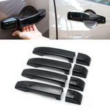 Glossy Black Car Door Handle Cover Trim For Land Rover L320 LR2 LR3 2005 06-09