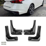 OE Fit Front & Rear Mudguard Flaps Splash Guards Kit For Nissan Altima 2019-2022