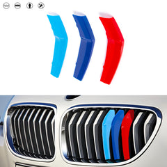 M-Colored Front Kidney Grille Insert Trim Cover For BMW 6 Series F12 F13 2016-18