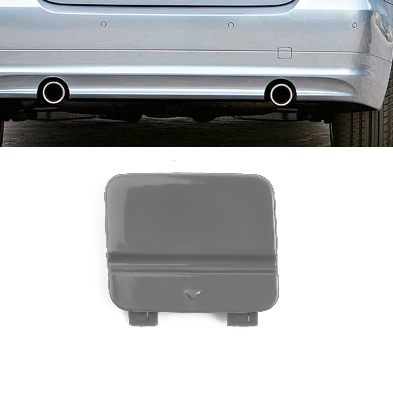 Rear Bumper Tow Hook Cap Replacement Cover For BMW 3 Series 328i E90 L
