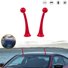 Red Creative Tentacles Decor Exterior Roof Ornaments Universal for Cars, Helmets