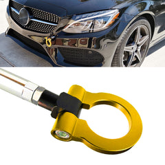 Gold Metal Track Racing Style Aluminum Tow Hook For Mercedes Benz C E S M GLA GLK