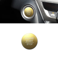 Gold Ignition Start Stop Button Molding Trim For 10th Gen Honda Civic Accord Fit