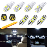 White LED Interior + Reverse Light Package Kit For Honda CR-V 2002-2006 CRV Tool