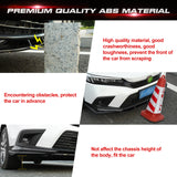 Front Bumper Lip Spoiler Body Kit Glossy Black For 2022+ Honda Civic 11th Sedan