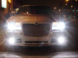 for Chrysler 300 2005-2009 LED Headlight Fog Light Combo Kit Super Bright, 9006 9005 LED Headlight Low High Beam + H10 9145 LED Fog Light Bulb 6000K White