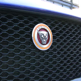 Blue/ Gold/ Red Aluminum Surrounding Decoration Ring for Jaguar F-Pace XE XF XFR XFR-S XJ XJR XJR-S Front Grille Feline Emblem