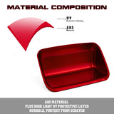 Sporty Race Style Red Center Storage Box Cover Trim For Toyota Corolla 2020-2023