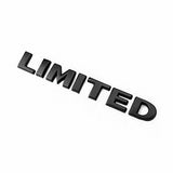 3D Black Limited Badge Emblem Car Fender Rear Decor Sticker for Jeep Universal