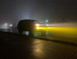 H10 9145 LED Driving Fog Light Bulbs 3000K Golden Yellow Upgrade Super Bright