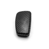 Matte Carbon Fiber Finish Key Fob Case for Audi A3 A4 A6 Q5 Q7 TT 3-button Folding Key, Full Protection Keyless Remote Key Hard Shell Cover