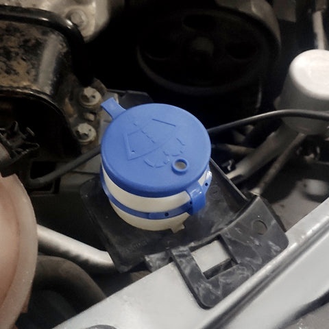 Windshield Wiper Washer Fluid Reservoir Tank Cover Bottle Pot Cap Lid For Universal Fit