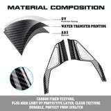 Carbon Fiber Black Pattern Door Stereo Speaker Cover Trim For Honda Civic 11th 2022+