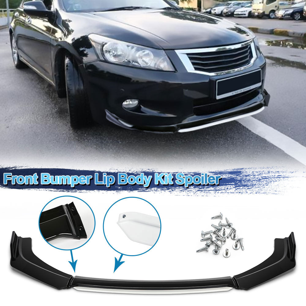 For Mitsubishi Lancer universal Front Bumper Lip Spoiler Body Kit