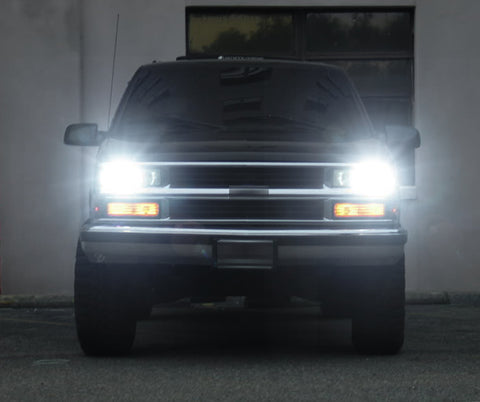for Chevrolet Silverado 1500 2000-2007 3157 LED Bulbs White 19-SMD 4014 Driving Daytime Running Light DRL