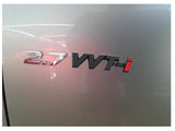 VVTI Logo Emblem Badge Matte Black Sticker for Toyota Camry 86 Prius Tacoma RAV4