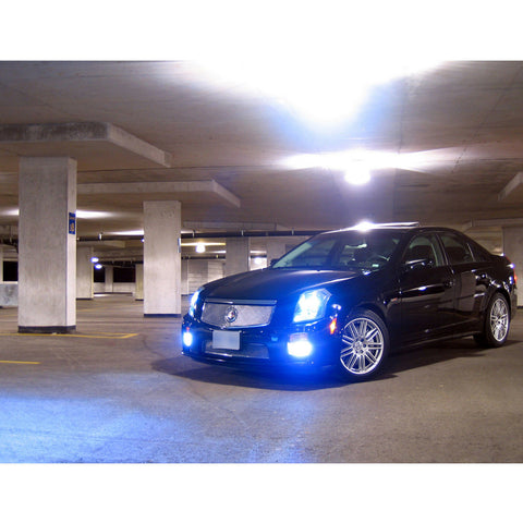 2pcs 881 880 Ice Blue 8000K COB LED Fog Light Low High Beam Bulb for Chevrolet Tahoe S10 Suburban