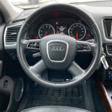 Steering Surrounding Ring Cover Trim, Aluminum Silver, Compatible with Audi A3 A4 A5 A6 A8 Q5 Q7