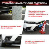 For Honda Civic 4Dr 2022+ Front Bumper Lip Spoiler Splitter Carbon Fiber Pattern