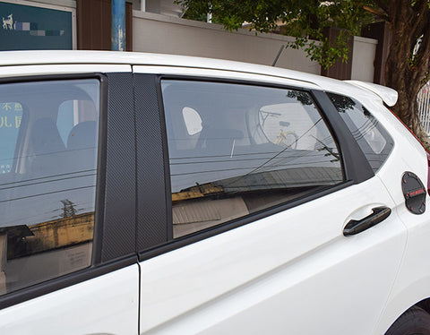 Carbon Fiber Pattern Car Window Pillar Post Trim Sticker for Honda Accord Sedan 2018 2019 2020