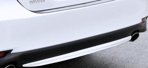 Bumper Guard - Stainless Chrome Rear Bumper Lower Lip Molding Trim Protector for Toyota Camry 2018-2024 L LE XLE
