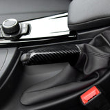 Universal Carbon Fiber Car Handbrake Cover Grip Handle Lever Brake Handle Cover for BMW 1 2 3 4 Series GT E46 E90 E92 E60 E39 F30 F10 F20 Accessories