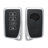 Black Soft TPU Leather Full Protect Smart Key Fob Cover For Lexus EX RX NX GS IS