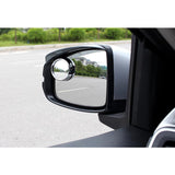 Blind Spot Mirrors, 2" Round Stick-on HD Glass Convex Rear View Mirror Wide Angle Adjustable for Car SUV Trucks